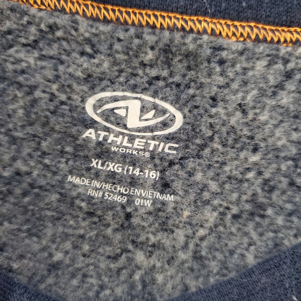 XL (14-16) Blue Atlantic Works Sweatshirt & Maroon Wonder Nation Tshirt - Picture 5 of 9